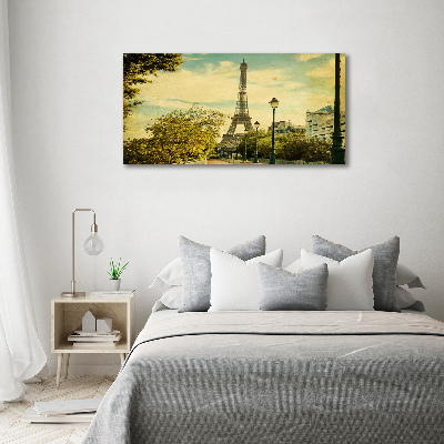 Glasbild Eiffelturm Paris