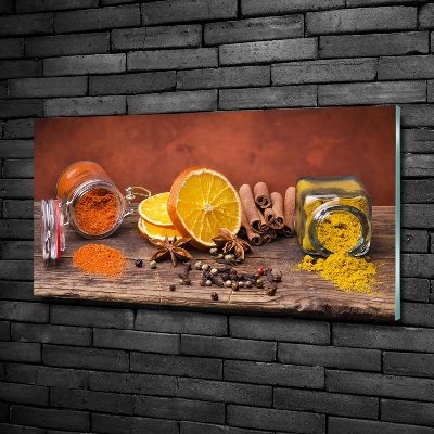 Bild auf glas Gewürzmischung