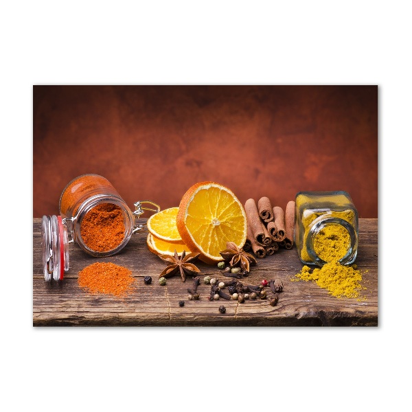 Bild auf glas Gewürzmischung