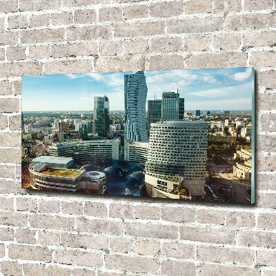 Bild auf glas Warschau, Polen