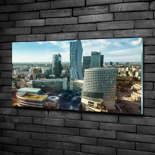 Bild auf glas Warschau, Polen