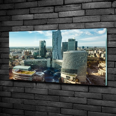 Bild auf glas Warschau, Polen