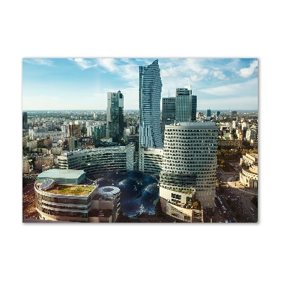 Bild auf glas Warschau, Polen