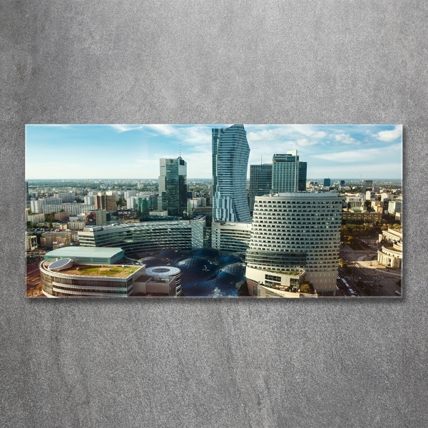 Bild auf glas Warschau, Polen