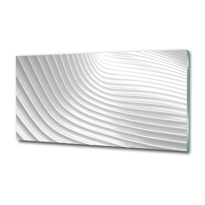 Glasbild Abstrakte Linien