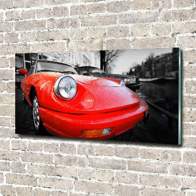 Foto glasbild Oldtimer