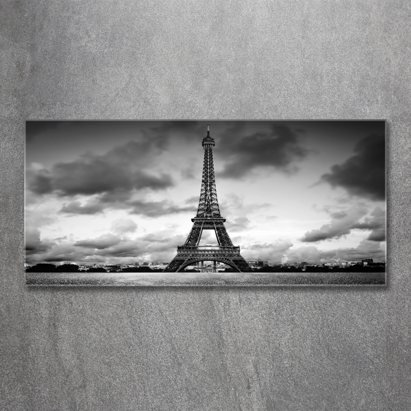 Foto glasbild Eiffelturm Paris
