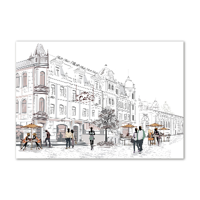 Foto glasbild Altstadt