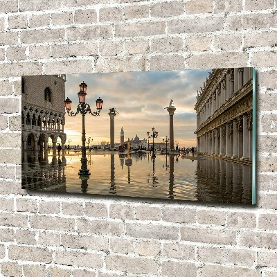 Glasbild Venedig, Italien