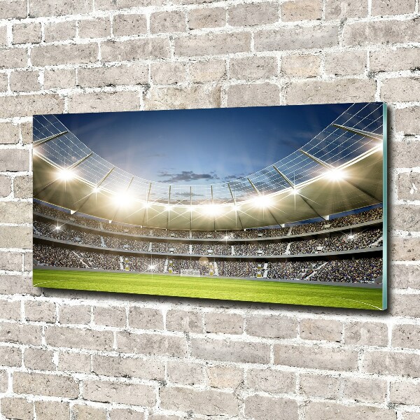 Glasbild Stadion