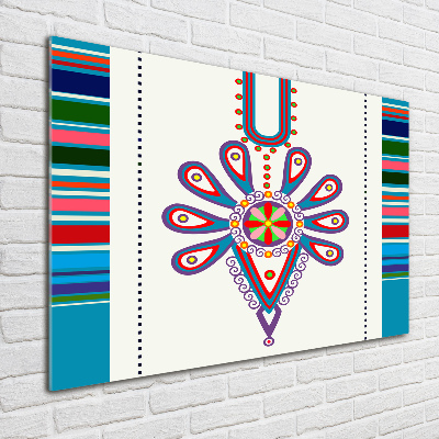 Bild auf glas Polnisches Volksmuster