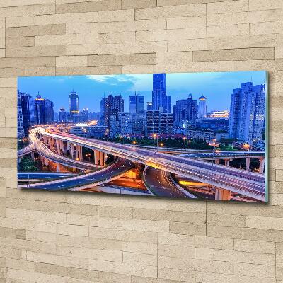 Foto glasbild Viadukt