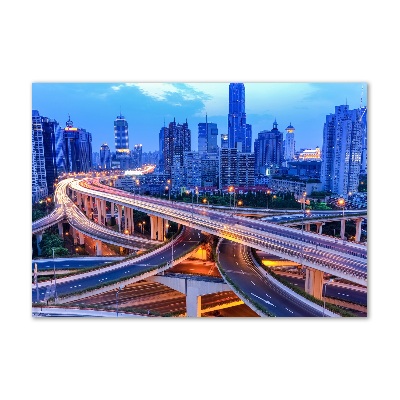 Foto glasbild Viadukt