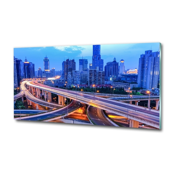 Foto glasbild Viadukt