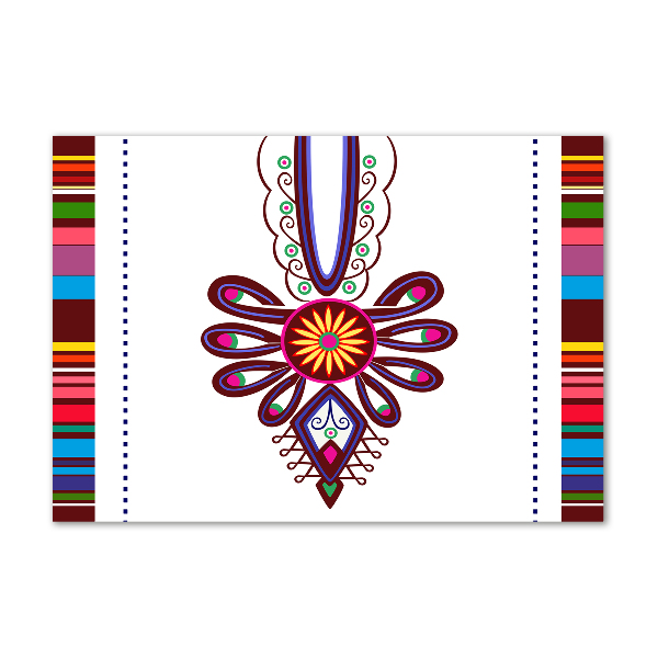 Bild auf glas Polnisches Volksmuster