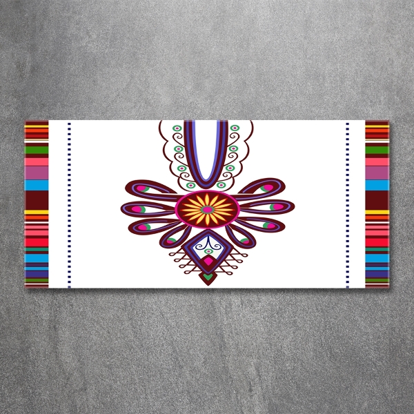 Bild auf glas Polnisches Volksmuster