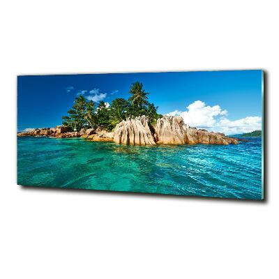 Bild auf glas Tropische Insel