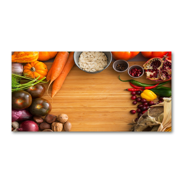 Bild auf glas Herbstgemüse