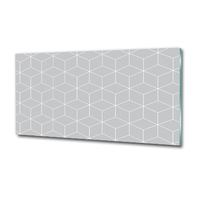 Foto glasbild Geometrischer Hintergrund