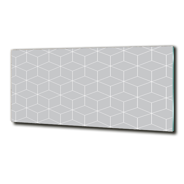 Foto glasbild Geometrischer Hintergrund