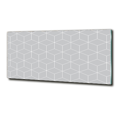 Foto glasbild Geometrischer Hintergrund