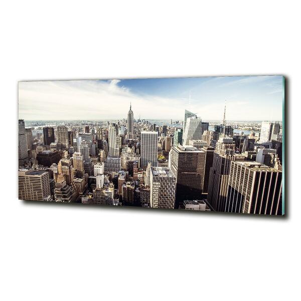 Foto glasbild New York
