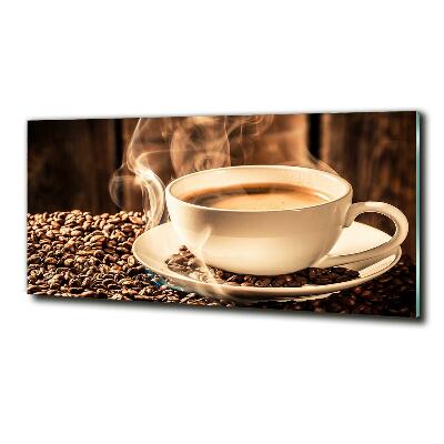 Foto glasbild Aromatischer Kaffee