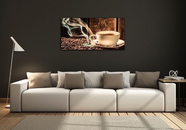 Bild auf glas Aromatischer Kaffee