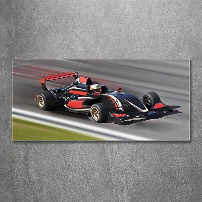 Foto glasbild Formel 1