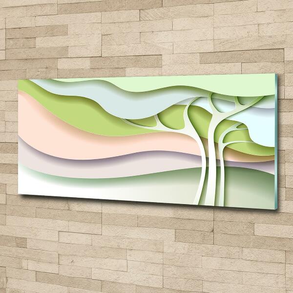 Bild auf glas Abstrakter Baum