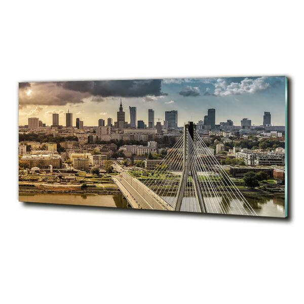 Bild auf glas Warschau, Polen