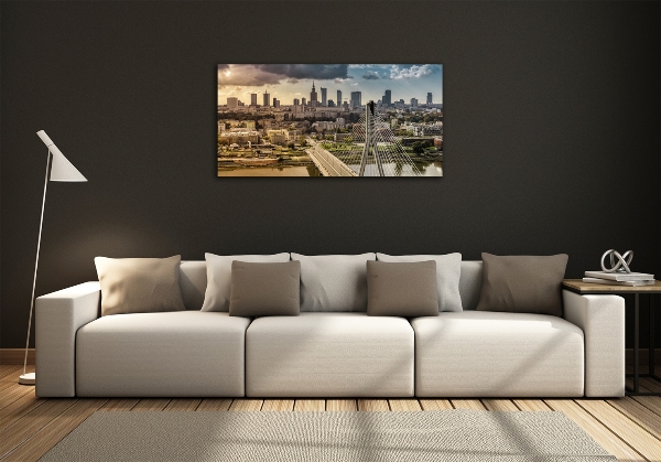 Bild auf glas Warschau, Polen