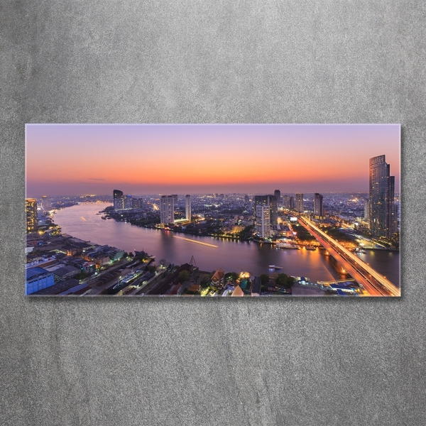 Foto glasbild Bangkok West