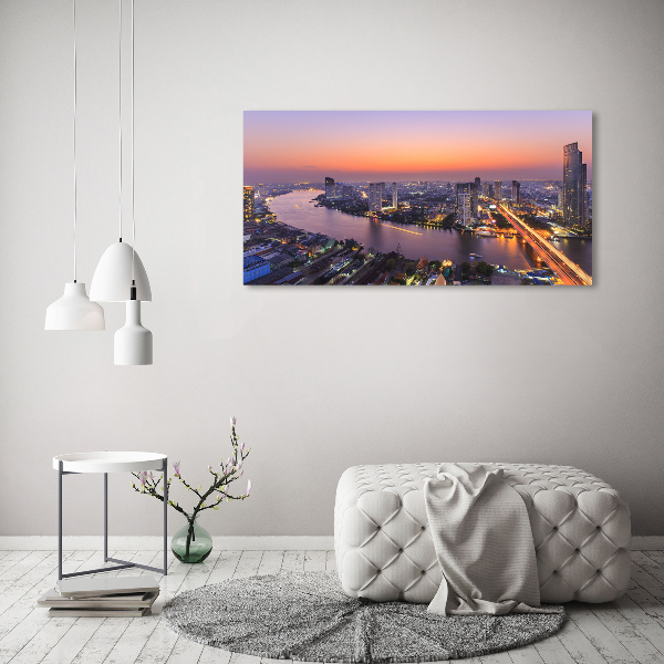 Foto glasbild Bangkok West