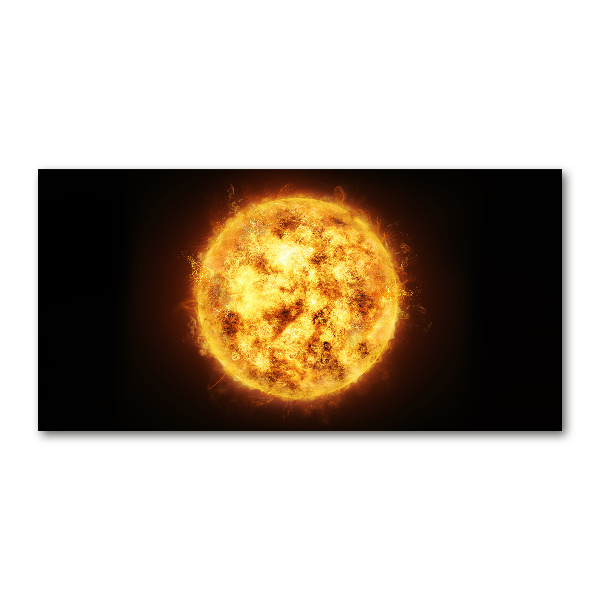 Bild auf glas Sonne