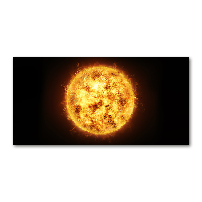 Bild auf glas Sonne