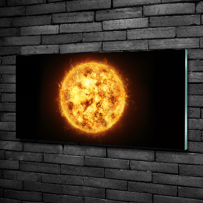 Bild auf glas Sonne