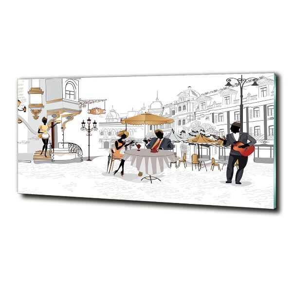 Bild auf glas Kaffeehaus