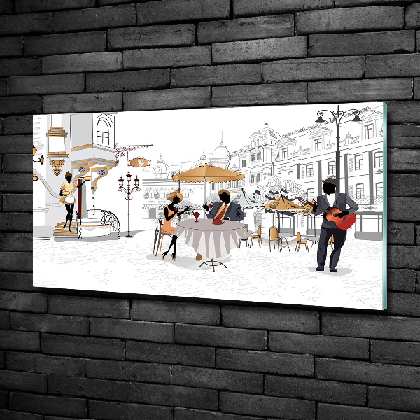 Bild auf glas Kaffeehaus