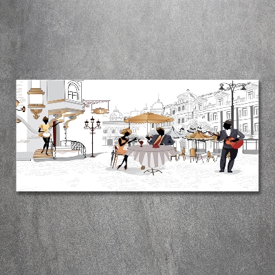 Bild auf glas Kaffeehaus