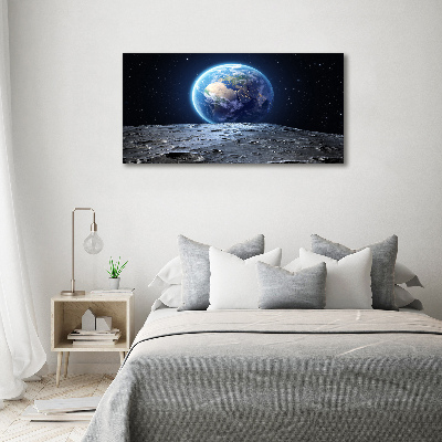 Glasbild Planet Erde