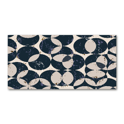 Glasbild Geometrischer Hintergrund