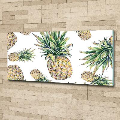 Glasbild Ananas
