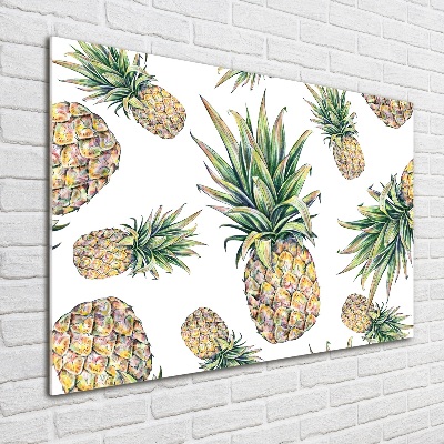 Glasbild Ananas