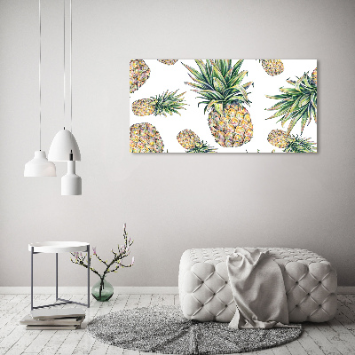 Glasbild Ananas