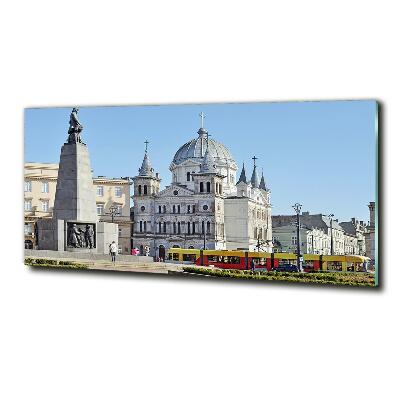 Bild auf glas Freiheitsplatz Łódź