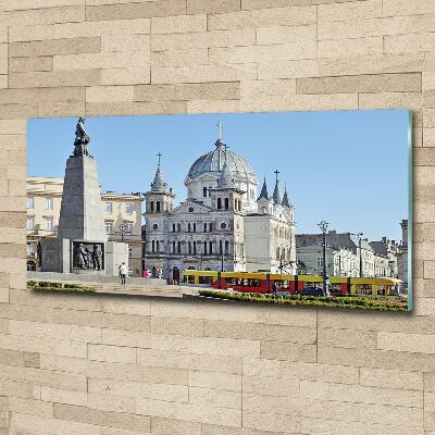 Bild auf glas Freiheitsplatz Łódź