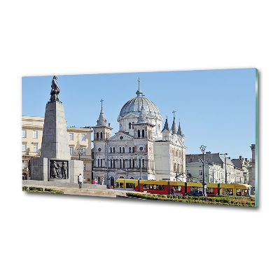 Bild auf glas Freiheitsplatz Łódź