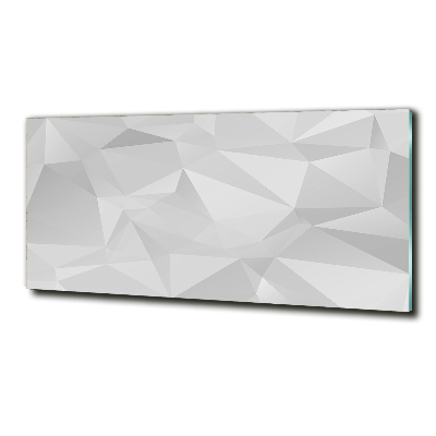 Foto glasbild Abstrakte Dreiecke