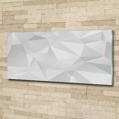 Foto glasbild Abstrakte Dreiecke